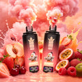 Bang King Vapen 8in1 500K Puff | Potrójne Owoce Leśne+Owoce Tropikalne+Truskawka‑Banan+Różowa Lemoniada